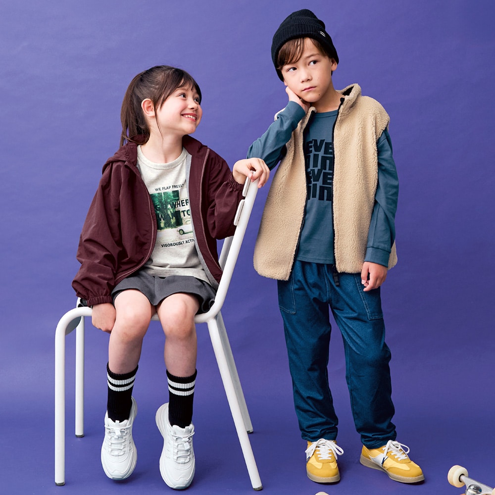 左)131cm・130、右)ネイビーグリーン／128cm・130