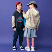 左)スミクロマルチ／128cm・130、右)オートミール／131cm・130