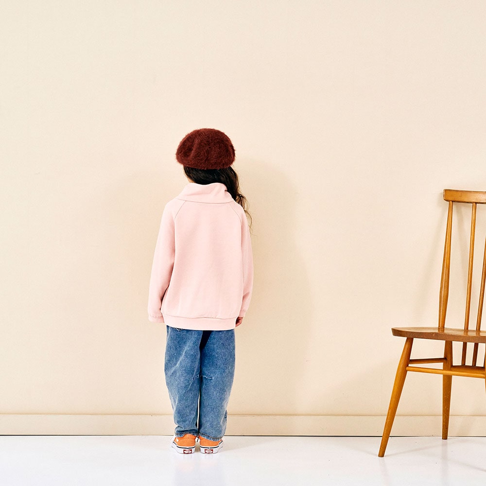 ピーチホイップ／モデル身長110cm 、110サイズ着用