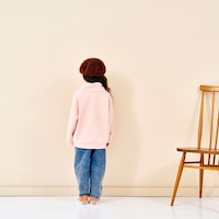 ピーチホイップ／モデル身長110cm 、110サイズ着用