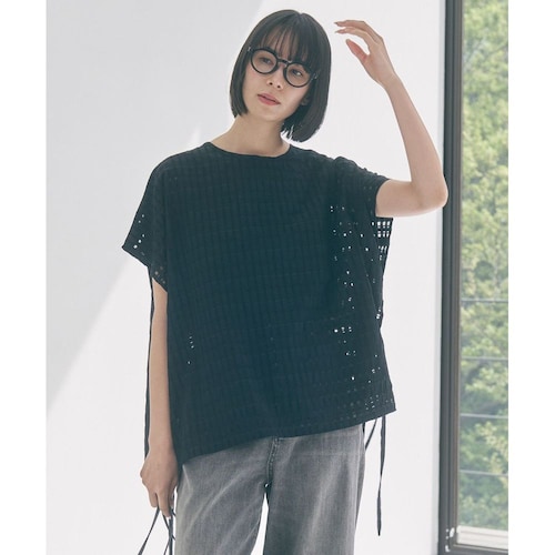 【UNFILO／アンフィーロ】シアー レイヤード Tシャツ