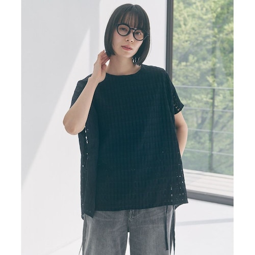 【UNFILO／アンフィーロ】シアー レイヤード Tシャツ