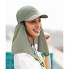 【オンワード樫山】【UNFILO/アンフィーロ】UVカット ケープ付きキャップ
