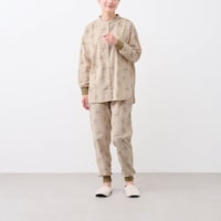 モデル身長168cm／M※写真は撮影用のため股下+4cmになります。