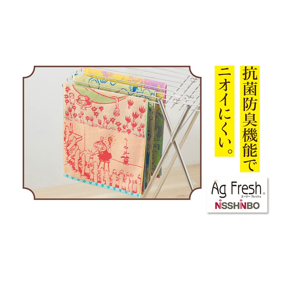 定期お届け】 「ムーミン」ふんわりタオル ：6回サイクルフリー