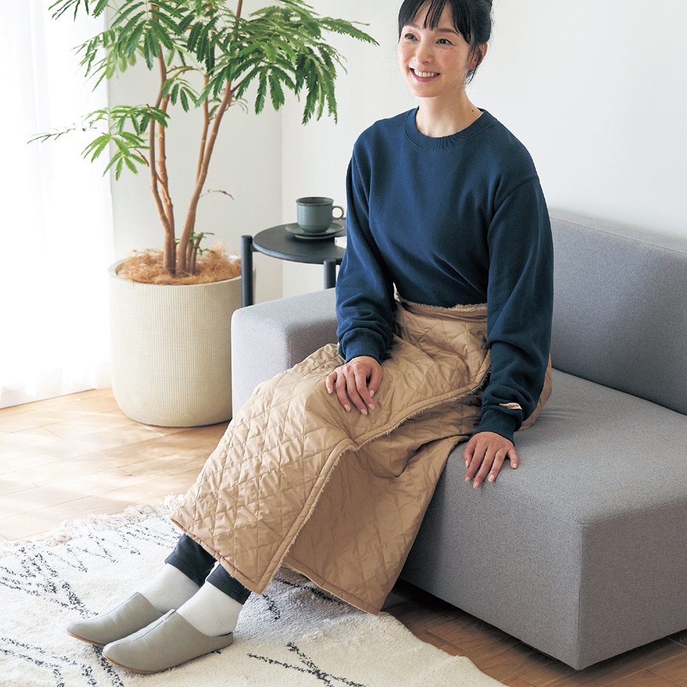 普段のパンツの上から巻くだけで冷え対策に