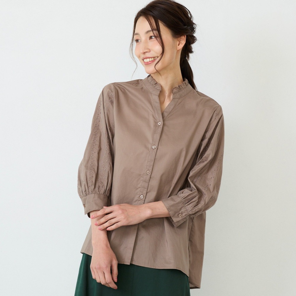 【クロスファンクション/CF】スキッパーブラウス