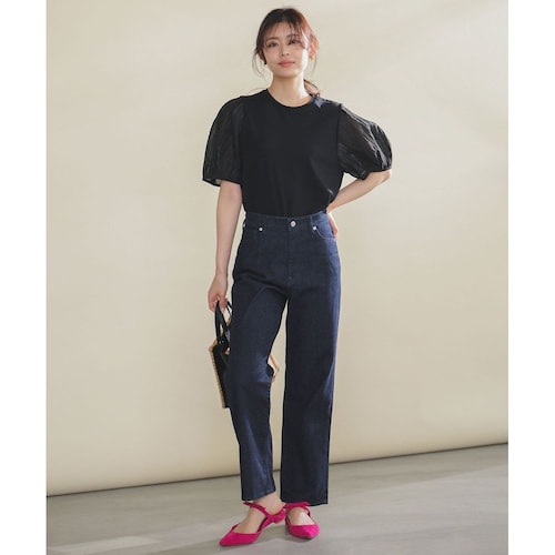 【UNFILO／アンフィーロ】テーパードデニム