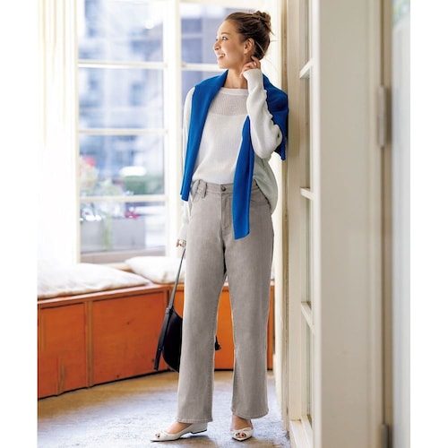 【UNFILO／アンフィーロ】テーパードデニム