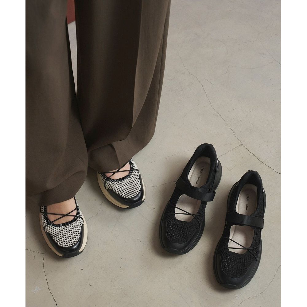 【オンワード樫山】【steppi/ステッピ】ボリュームソール メリージェーン スニーカー