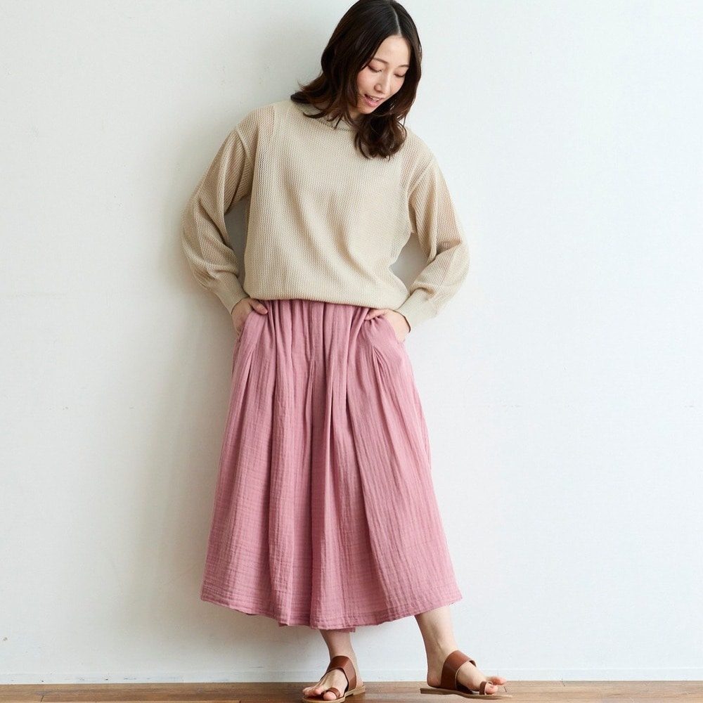 モデル身長165cm／Mサイズ