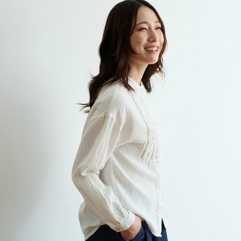 モデル身長165cm／Mサイズ