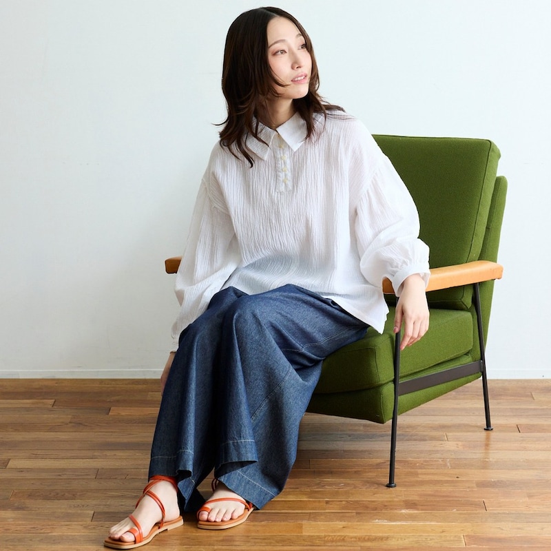 モデル身長165cm／Mサイズ