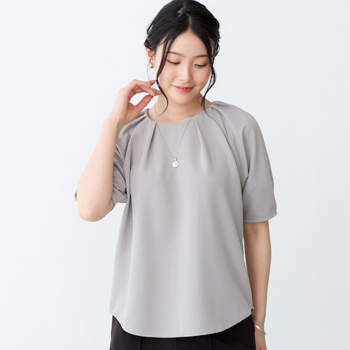 シアーストライププルオーバー