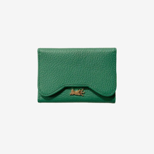 【保護ネコに寄付できる】「名刺やカードの整理にも」猫型の本革名刺入れ［日本製］