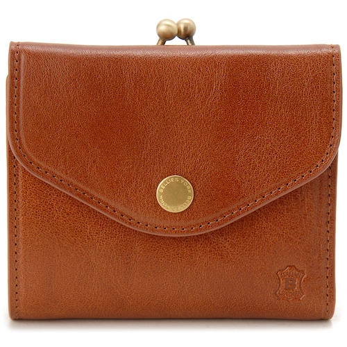 本革二つ折り財布（イタリアンレザー使用）