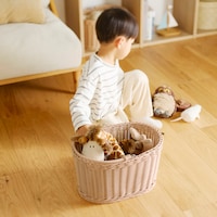 ささくれにくいのでぬいぐるみなどの収納にもおすすめ