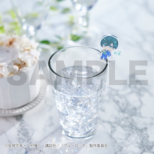 【予約商品】【ステッカープレゼント対象】 『ブルーロック』アクリルマドラー（糸師 凛）