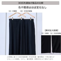 洗濯30回後の変化について