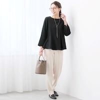 モデル身長167cm／Ｍサイズトップス着用