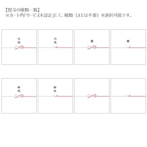 熨斗の種類一覧