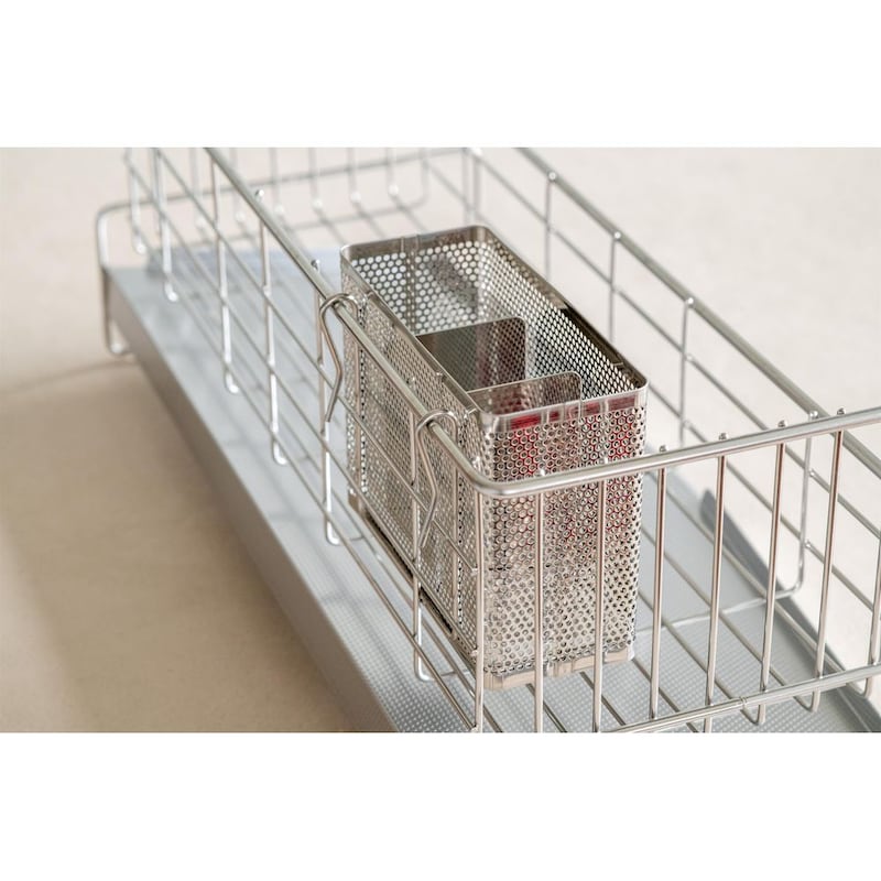 「くの字型」フックで水切ラックから外れにくい