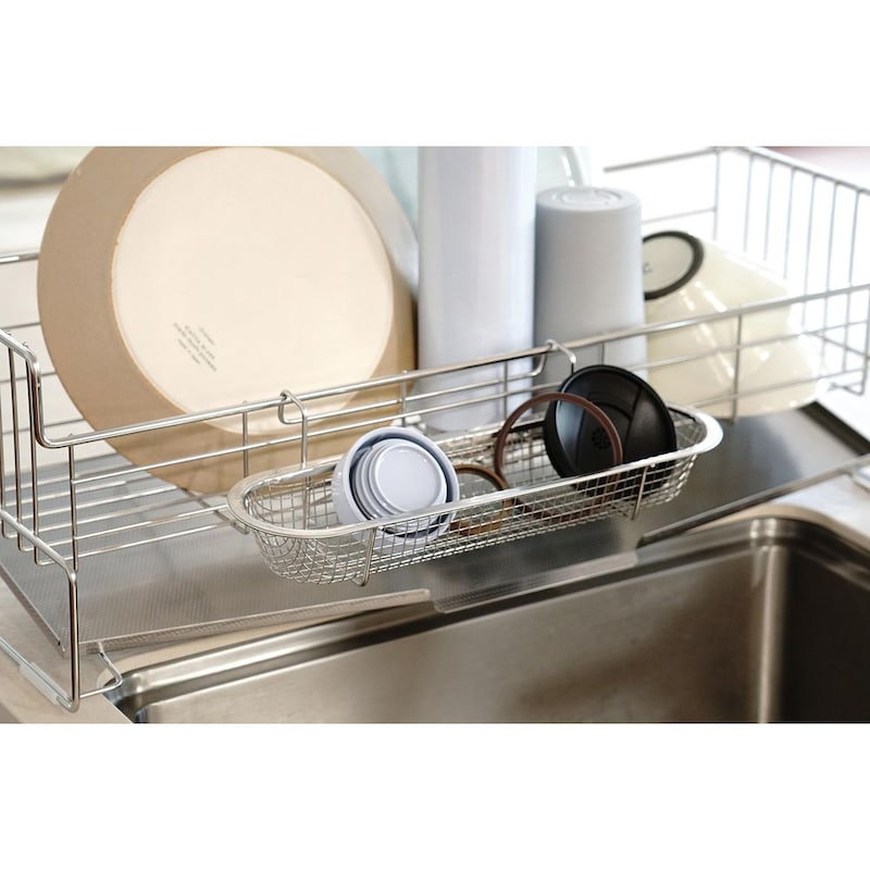 お弁当のピックやフタのパッキン、お子様の小さなカトラリーなどの小物の水切りに