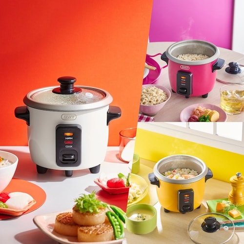 Toffy ミニ炊飯器Z 【0.5合なら最短19分で炊きあがり】