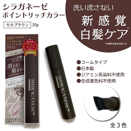 シラガネーゼ ポイントリッチカラーEX (白髪用)