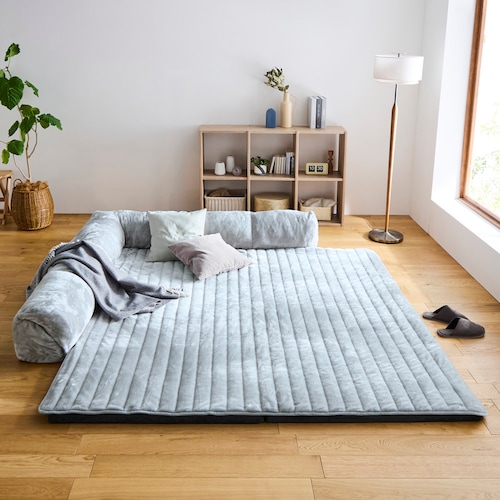 【専用別売パーツ】 カバーが洗えるコーナーローソファー専用替えカバーセット 【あったかなめらかな肌ざわり】 ＜2026年タイプ＞