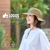 【ロゴス/LOGOS】ネックガード付きサファリハット/LOGOS
