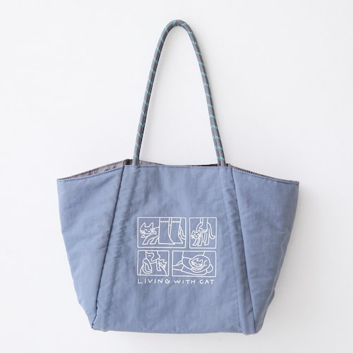 アニマル刺繍柄トートバッグ【A4対応】