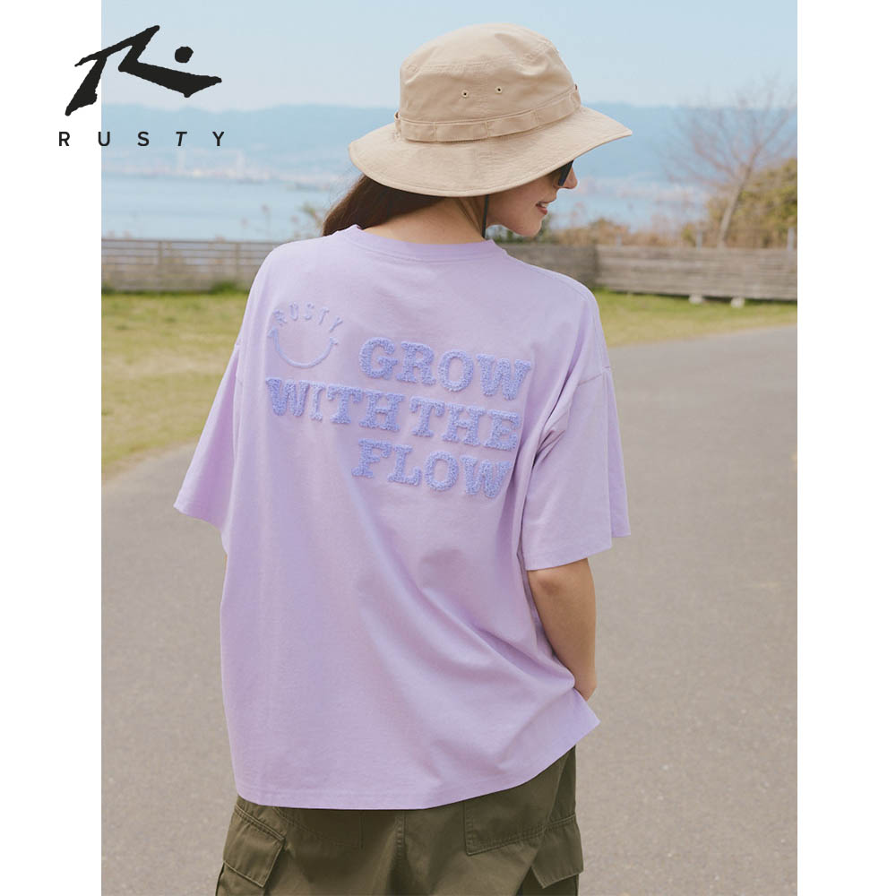 【ラスティ/RUSTY】【特別価格】サガラ刺繍Tシャツ