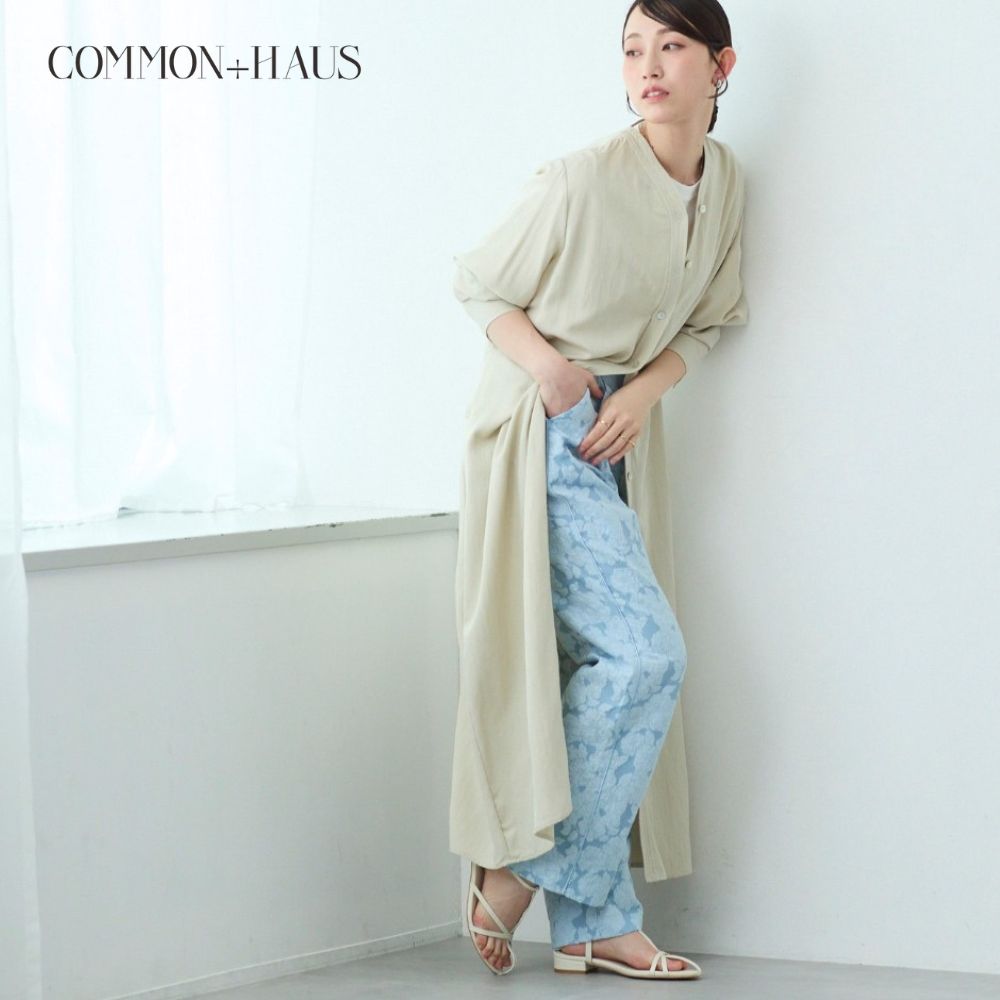 【COMMON+HAUS】ジャカードパンツ