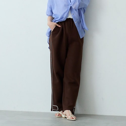 【予約商品】 スウェットワイドトラックパンツ