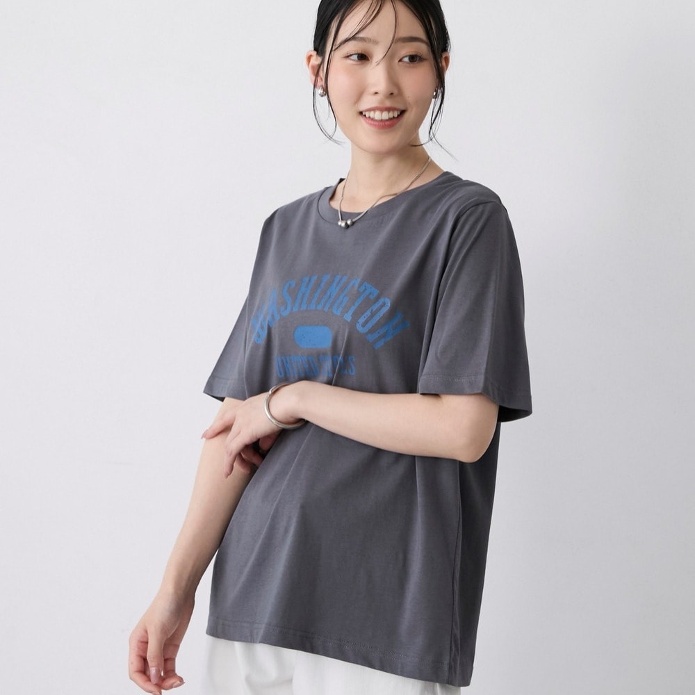 【8月7日再値下げ】 カレッジロゴTシャツ 【8月7日再値下げ】 カレッジロゴTシャツ