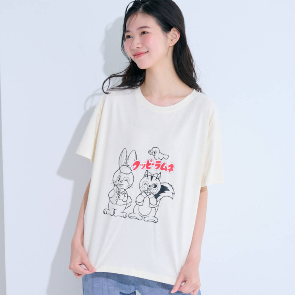 【クッピーラムネ】クッピーラムネプリントTシャツ