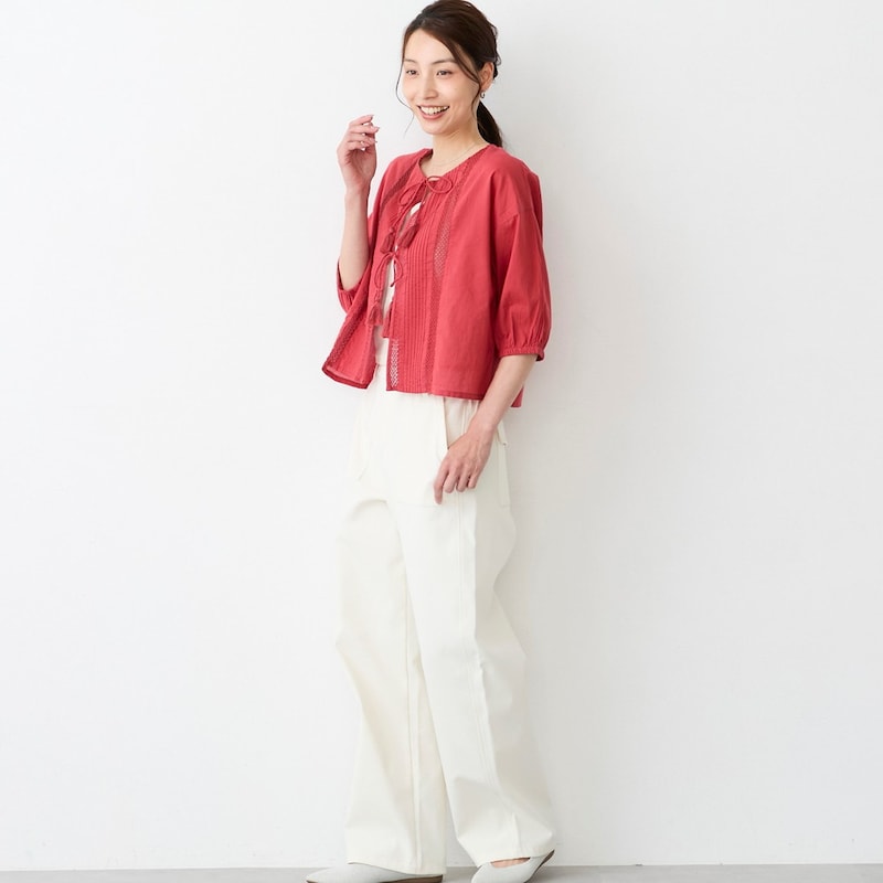 モデル身長167cm／Mサイズ