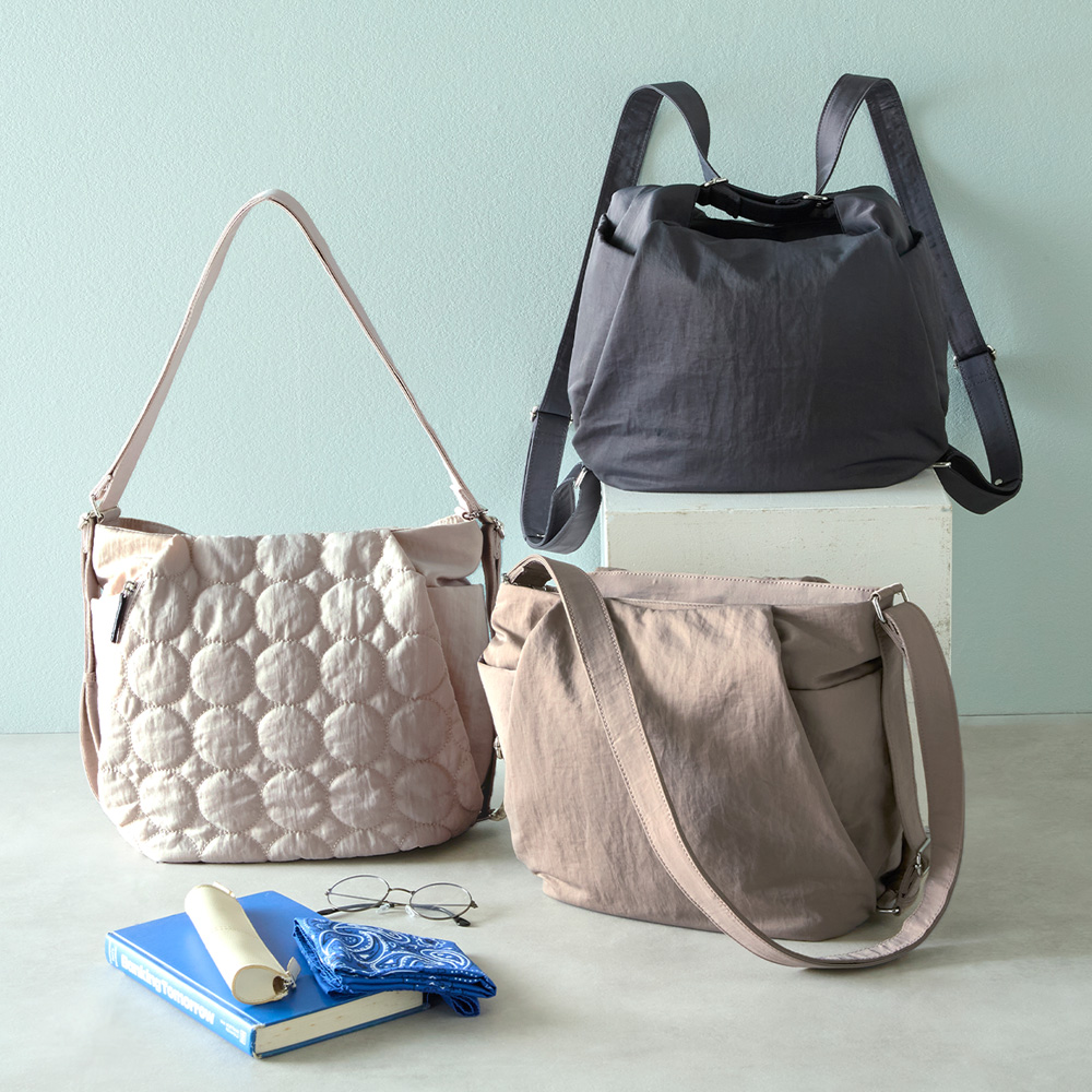 シュッと引っ張るだけ!3WAYショルダーリュック シュッと引っ張るだけ!3WAYショルダーリュック
