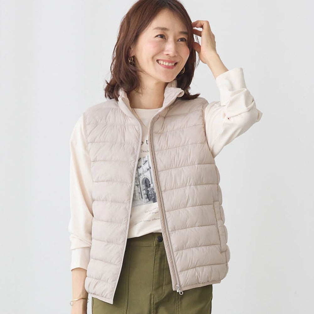 【クローズトラック/CLOTHES TRUCK】発熱中わたスタンドベスト