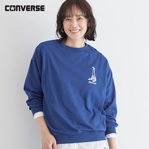 【コンバース/CONVERSE】ミニ裏毛胸元刺繍スウェット