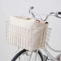 自転車カゴにも入れやすいサイズ（※カゴサイズによる）