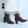 【ベネビス/BENEBIS】※サイドゴアショートブーツ【ベーシックオブリーク】
