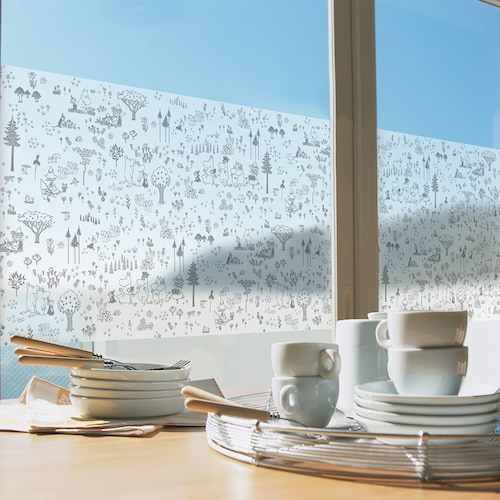 貼ってはがせるUVカット窓貼りシート「ムーミン」