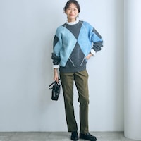 モデル身長170cm／Ｍ・股下72cm ※写真は撮影用のため股下+4cmになります。