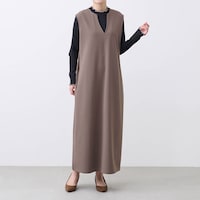 モデル身長168cm／M ※写真は撮影用のため身丈+4cmになります。