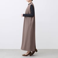 モデル身長168cm／M ※写真は撮影用のため身丈+4cmになります。