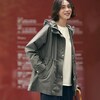 【スタイルノート/StyleNote】寒暖差対応ドロスト使いマウンテンパーカ【撥水】