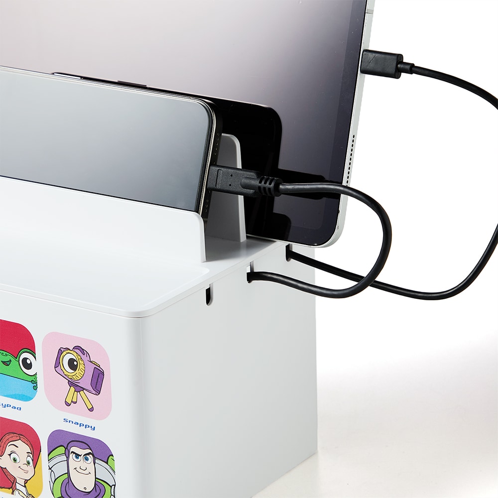 充電ケーブル使用例