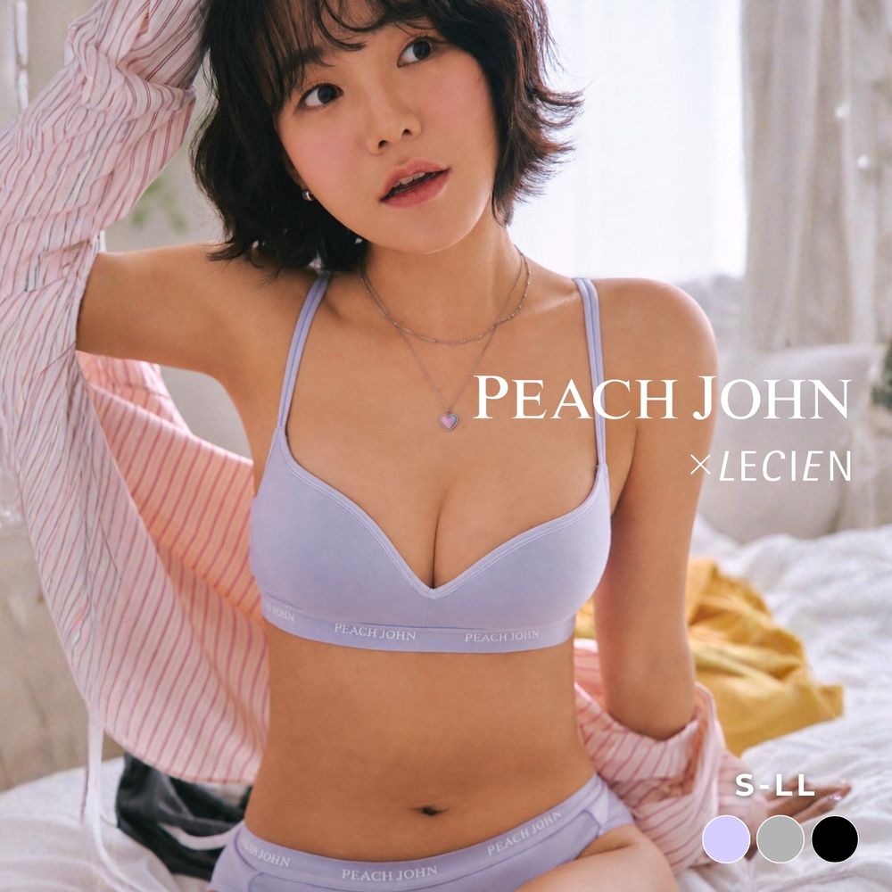 【PEACH JOHN×LECIEN】Casualノンワイヤーモールドブラ 【綿混】